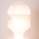 Carlo Nason. "Column" floor lamp in opalescent glass. 1970s/80s.