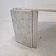 Italian Teardrop Shaped Marble Coffee Table, 1980s
