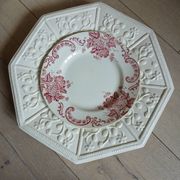 Grand plat ancien en céramique
