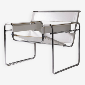 Fauteuil Wassily Marcel Breuer Knoll signé