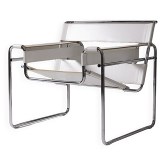 Fauteuil Wassily Marcel Breuer Knoll signé