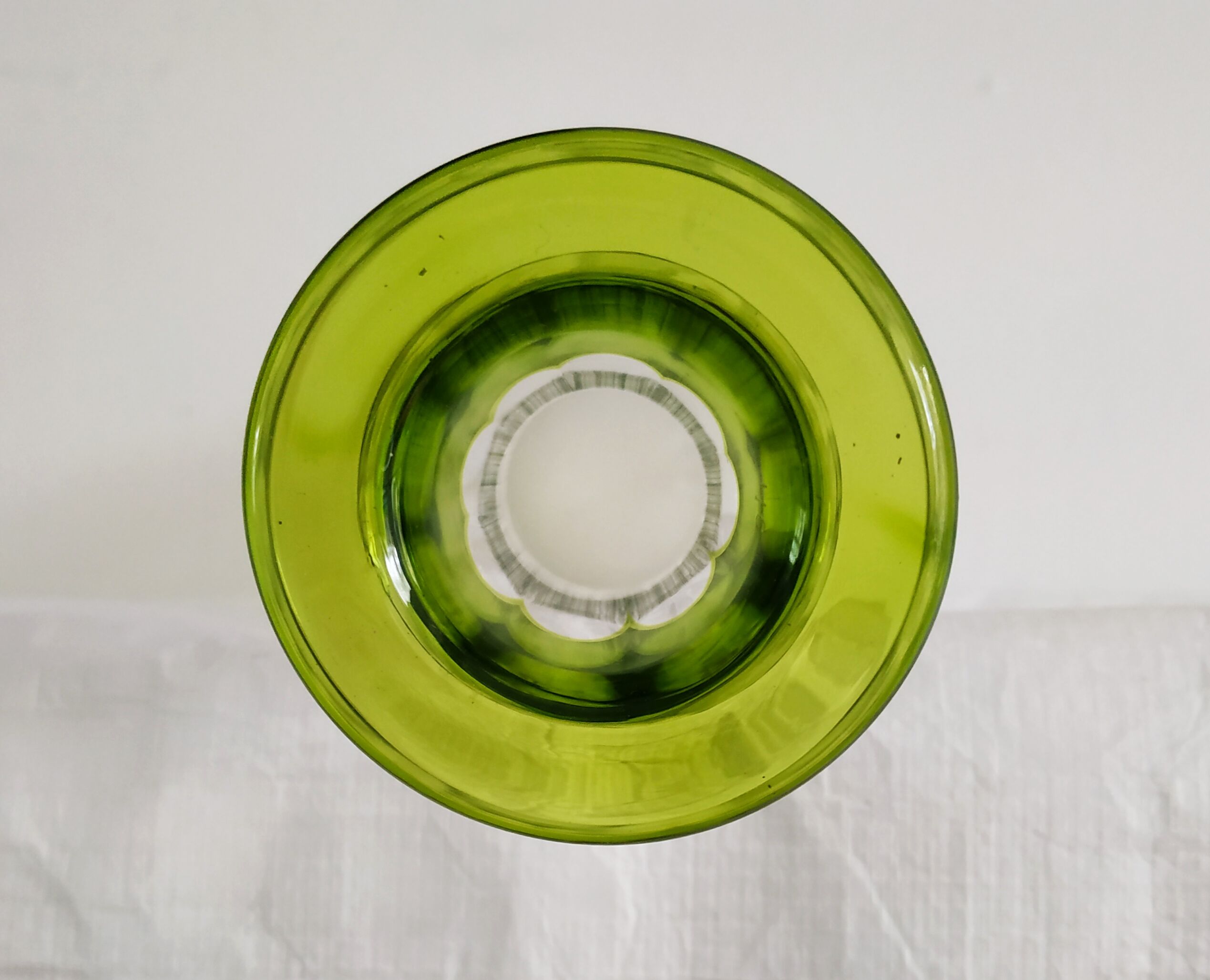 Val Saint Lambert Crystal Carafe can serve as soliflore