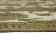 Hand-Knotted Anatolian Antique 1970s 280 cm x 376 cm Beige Wool Carpet