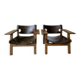 Pair of Spanish armchairs by Borge Mogensen
