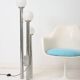 Opaline trio floor lamp, Space Age, 1960s