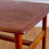 Scandinavian coffee table in teak