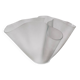 Transparent Etched Glass Vase "Cartoccio" by Pietro Chiesa for Fontana Arte