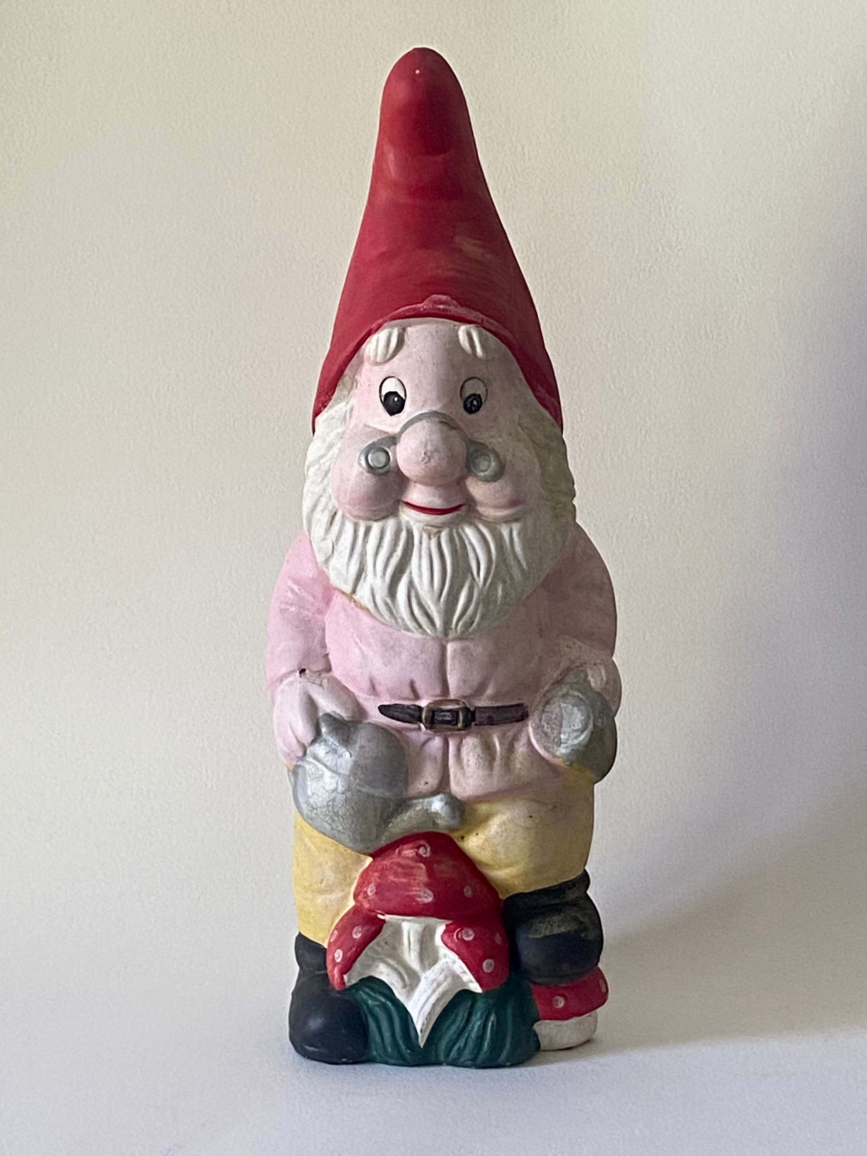 Garden gnome, terracotta