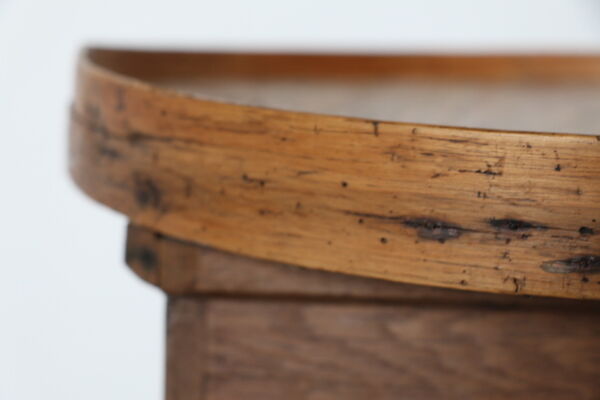 Sellette à tiroir bois 1950