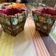 Paire de Caches pots en barbotine