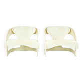 Set of 2 Model 4801 Armchairs by Joe Colombo for Kartell, 1960s
