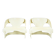 Ensemble de 2 Fauteuils Modèle 4801 par Joe Colombo pour Kartell, 1960s