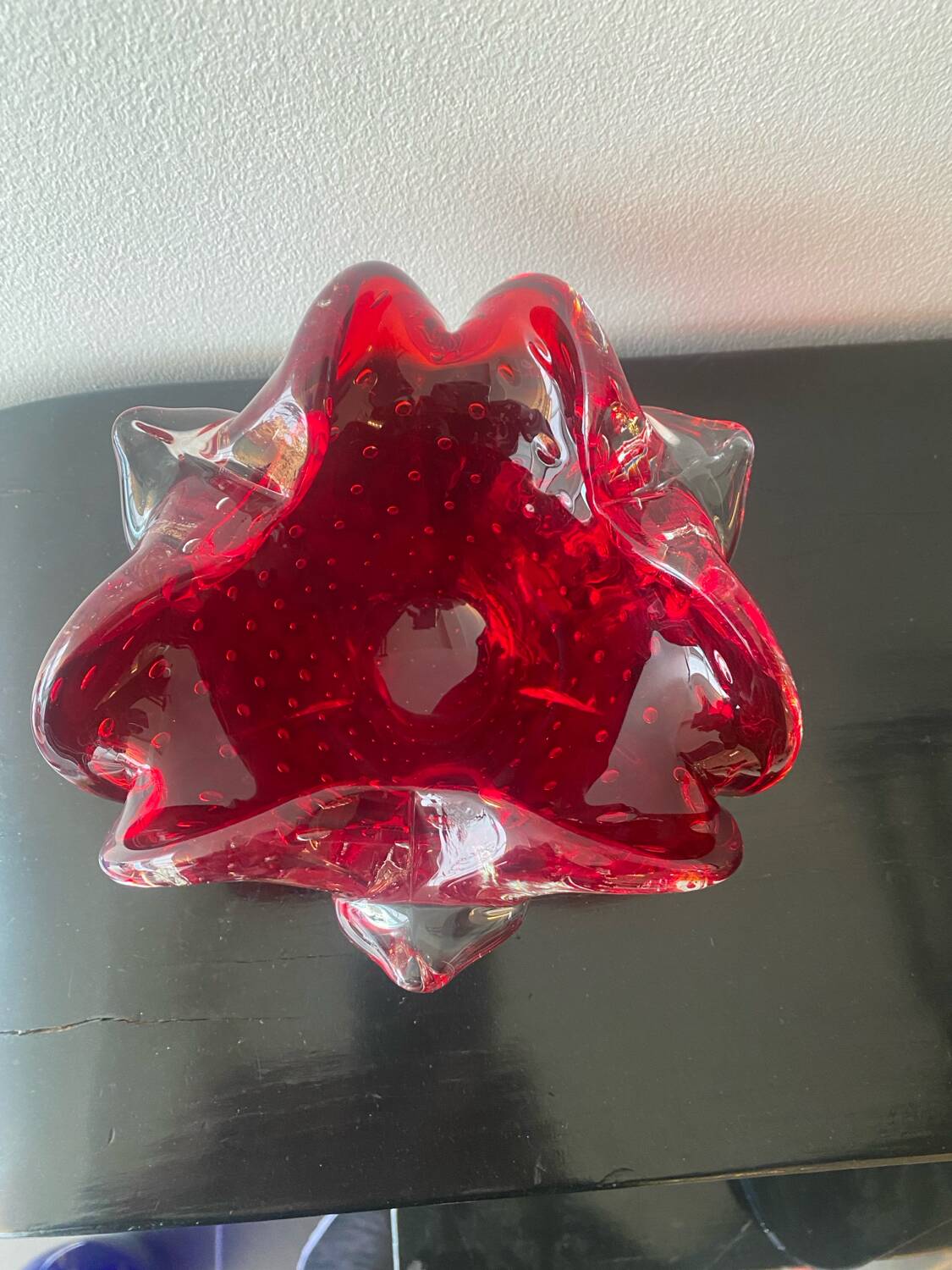 Vintage murano empty pocket by sommerso