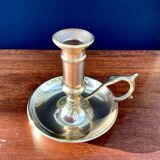 Vintage cellar rat candle holder