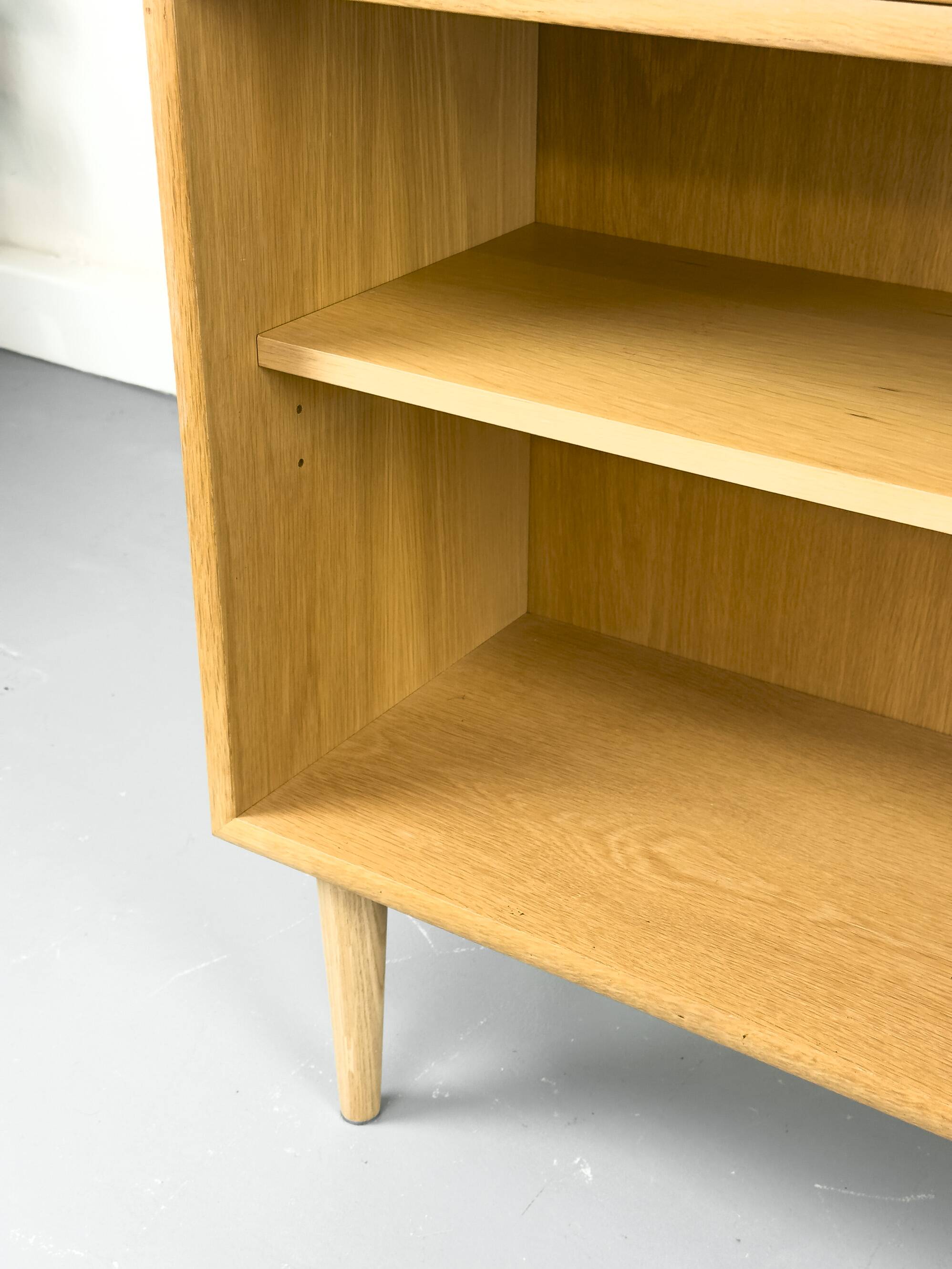 Cabinet en chêne de Wk Möbel, années 1970