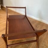 Scandinavian design teak coffee table 60s