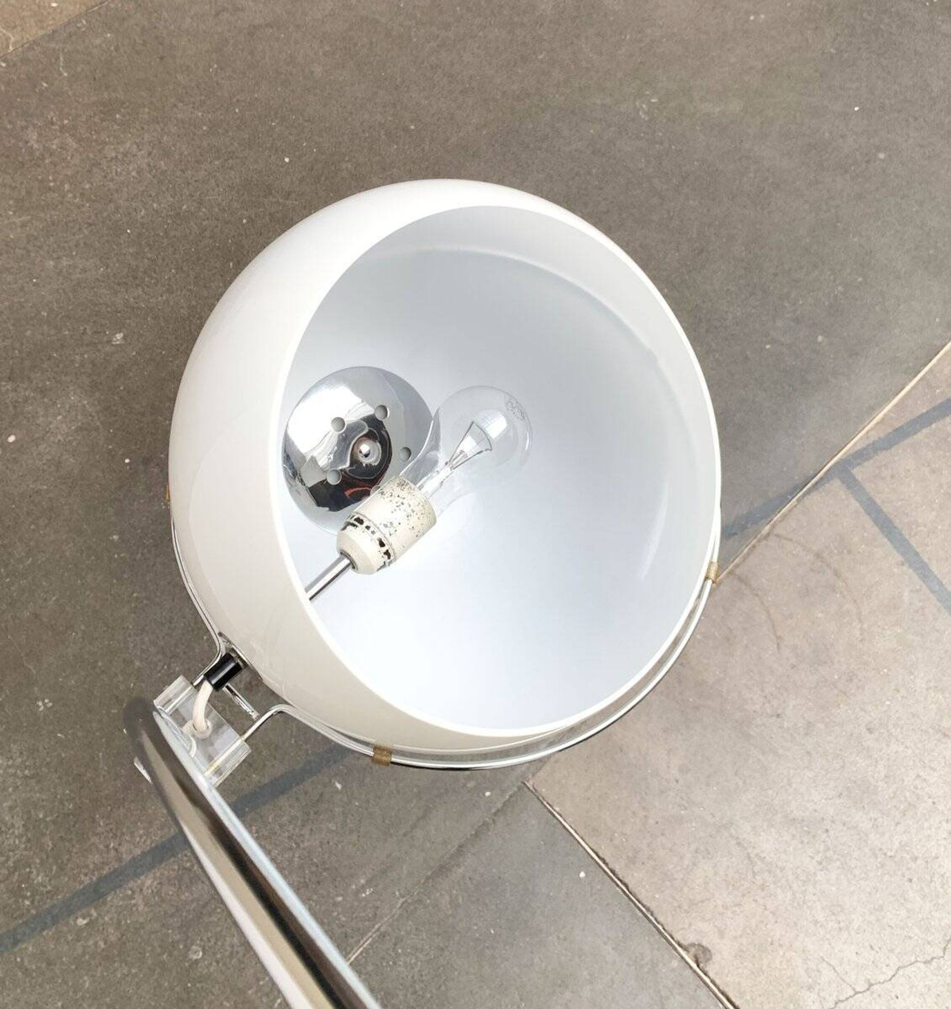 Lampadaire Arc Âge Spatial du Milieu du Siècle de Gepo, années 1960