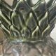 Paire de vases ananas en grès Rhoda