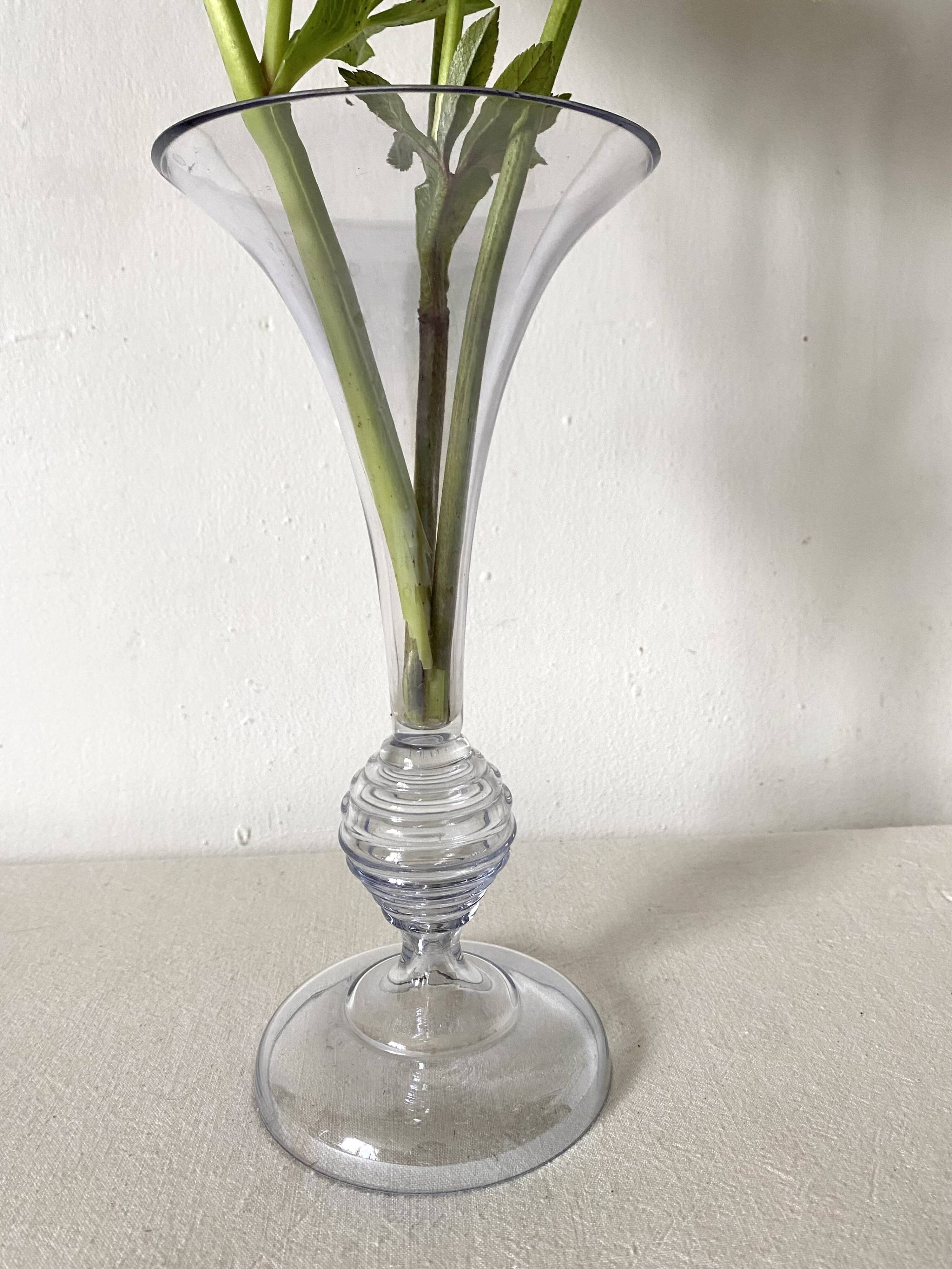 Antique cornet vase 26 cm