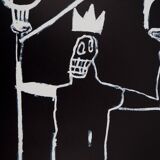 Jean-Michel Basquiat: The King, signed lithograph