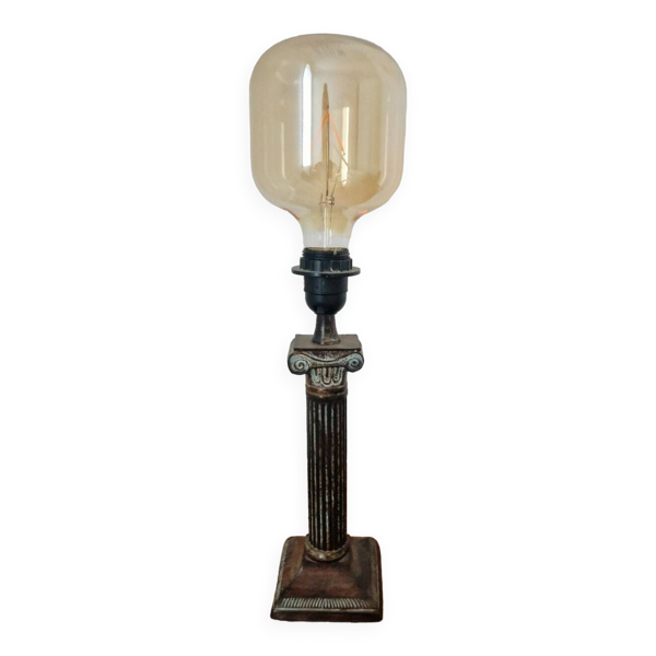 Lampe style antique en bronze