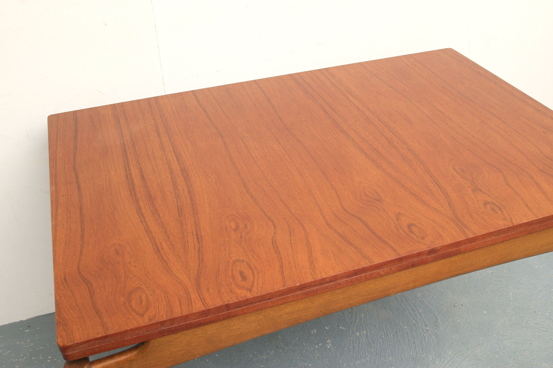 1960s diningtable in teak and oak
