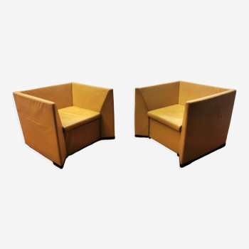 Pair of armchairs D201, Tecno