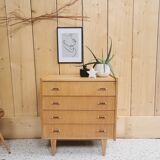 Chest of drawer compass feet
