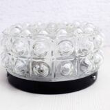 Bubble glass ceiling or wall light 1960