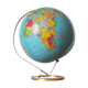 Earth globe from 1964