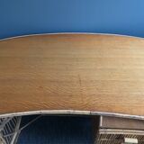 Boomerang Louis Sognot rattan desk