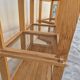 Pair of vintage pine bookshelf units in Maison Regain design from the 1970s.
