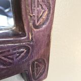 Mirror ceramic Vallauris 1960 - 15x20cm