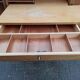 Folding desk says "Magic box" by designers Mummenthaler - Meier, Switzerland