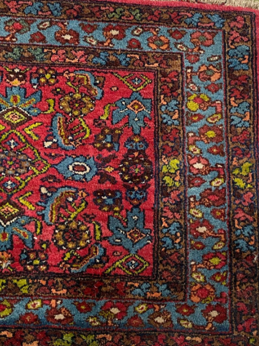 Mahal carpet late mid century 82x58cm
