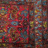Mahal carpet late mid century 82x58cm
