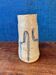 Beautiful glazed stoneware vase by the ceramist Jean Tessier. Late 20th century.