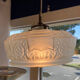 Suspension lustre abat jour