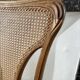 Chaise bois cannée Art Nouveau