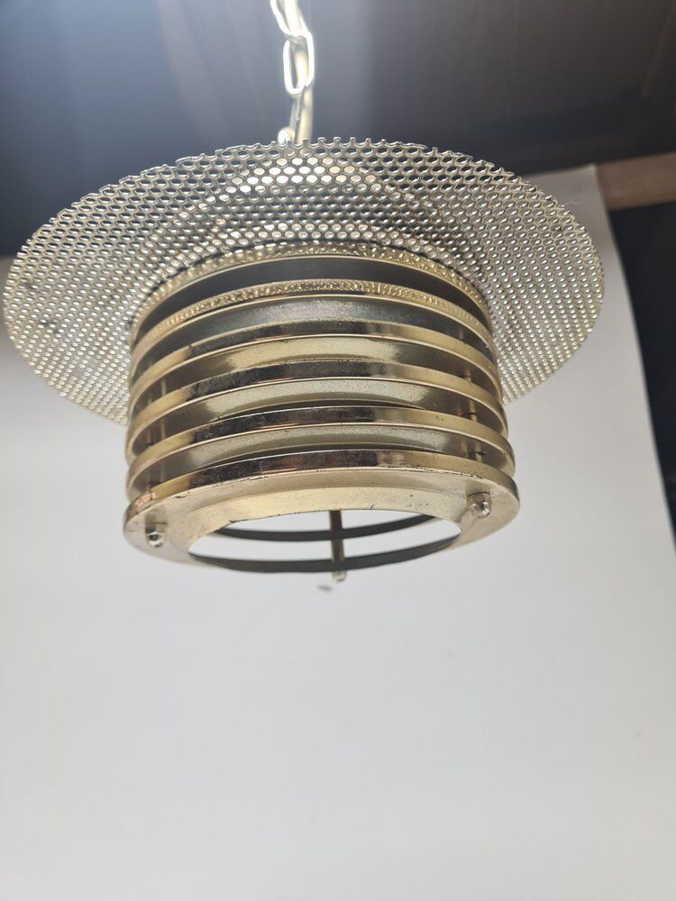 Postmodern Communist pendant lamp, Poland, 1970s