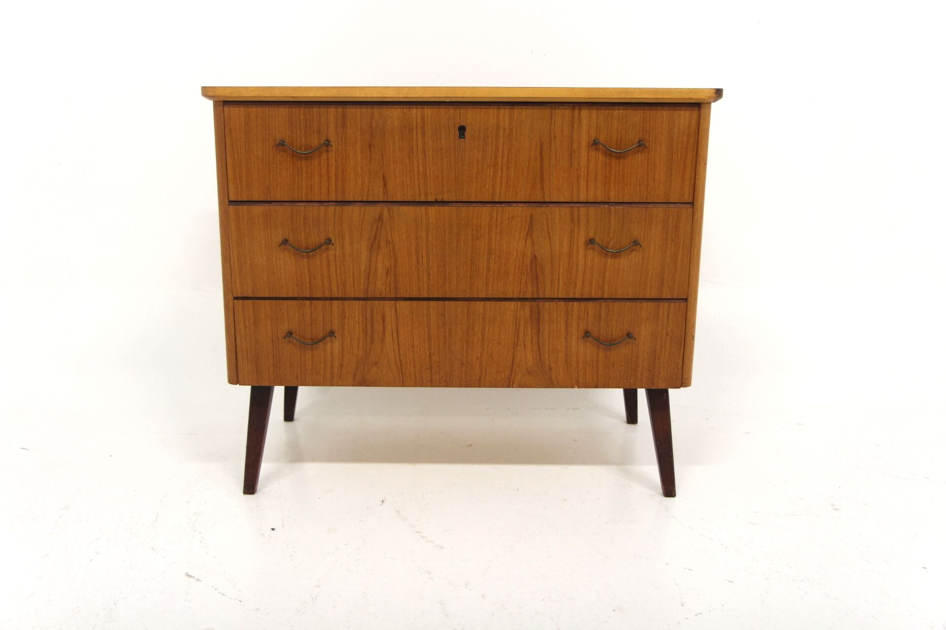 Commode scandinave en teck, Suède, 1950