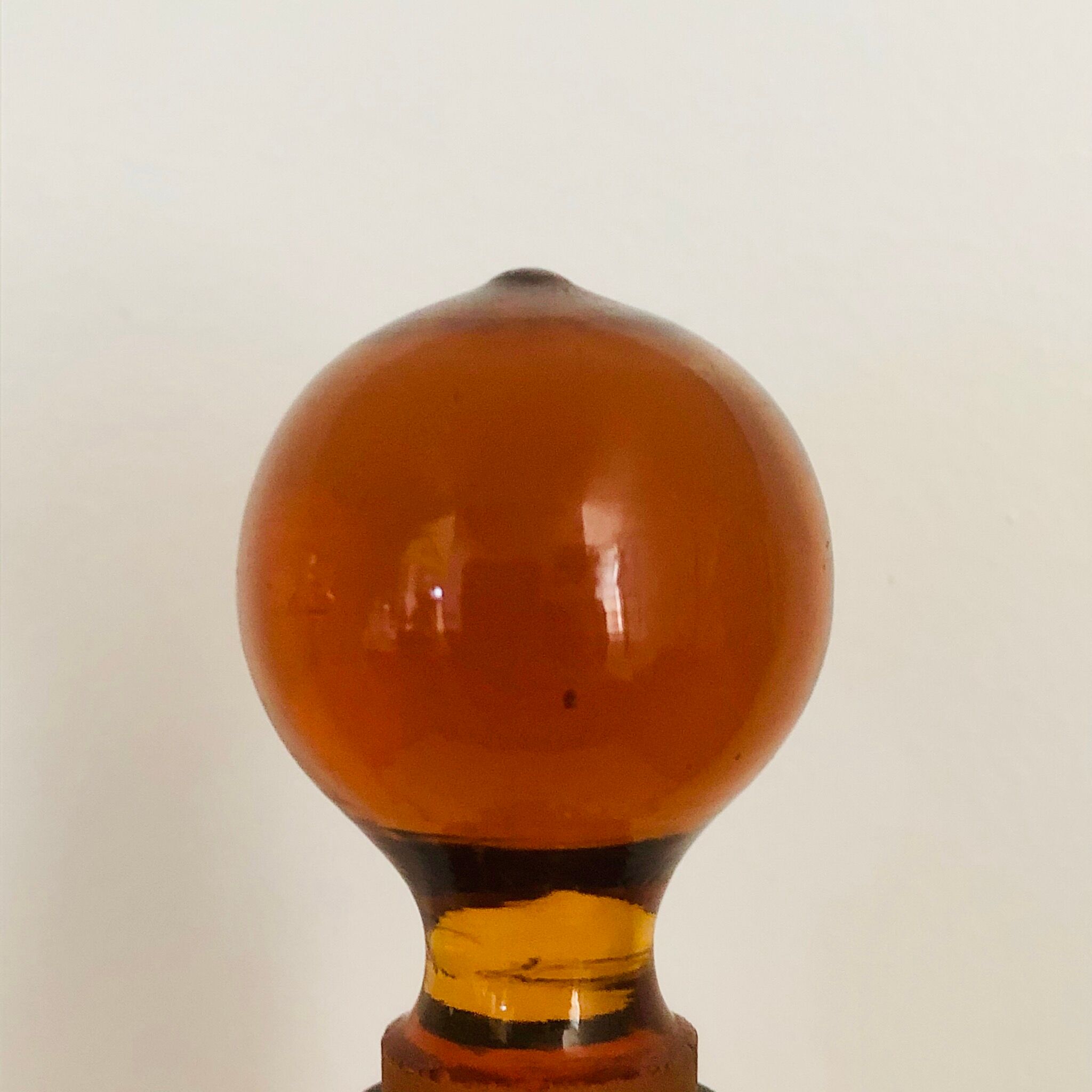 Bouteille ambrée