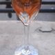 Baccarat Genova Amber Crystal Liqueur or Vodka Glass