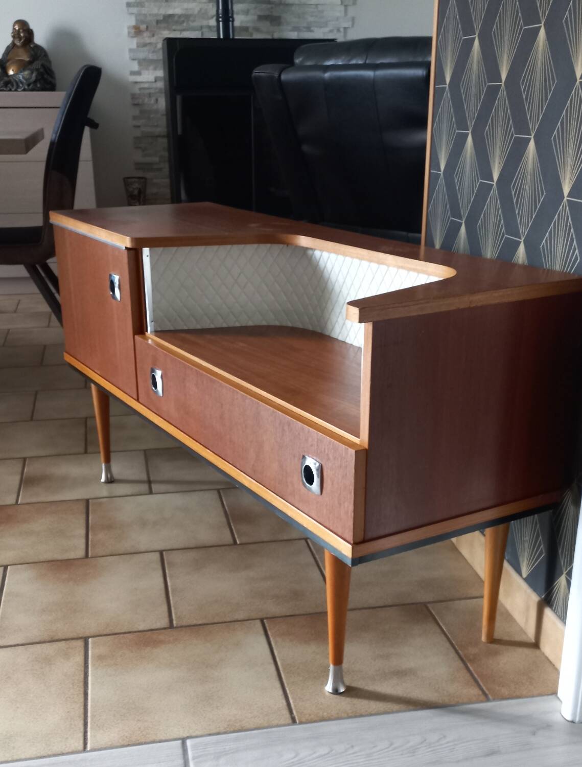 Old telephone or entrance cabinet