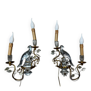 Paire d'appliques Baguès