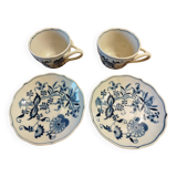 Blue Danube Porcelain Mugs