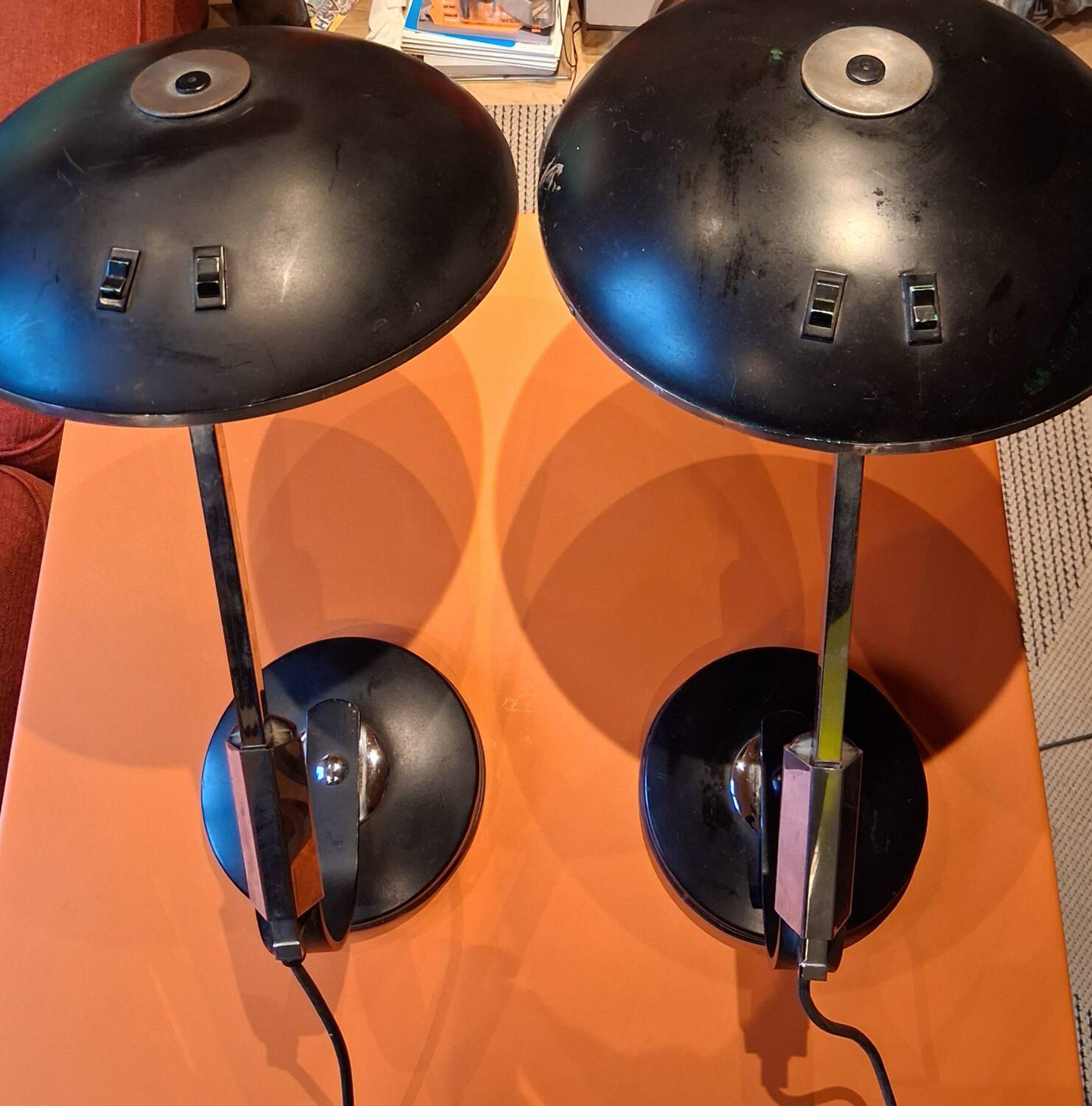 Lot 2 Ferdinand Solere lamps (Solr edition)