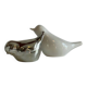 Vintage Ceramic Vase with a Couple of Birds