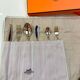 Hermès attelage flatware set – complete 6-piece set