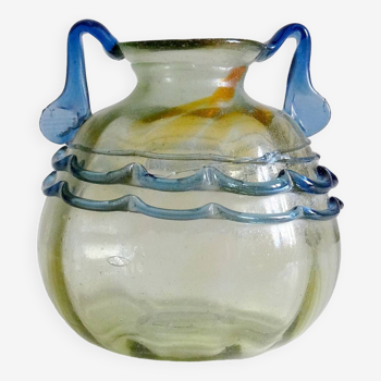 Gros vase scavo verrerie d'art vintage